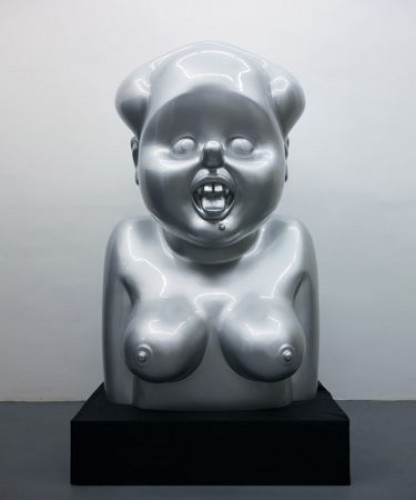  Gao Brothers | Miss Mao No.2 | Resin available for sale on www.composition.gallery