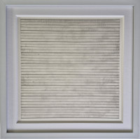 Agnes Martin Untitled 4 lithograph on vellum with fine horizontal lines over a pale, subtly textured background