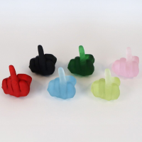 Ai Weiwei Study of Perspective in Glass 2020 Murano glass hands in bright colors showing raised middle finger gesture. Ai Weiwei Study of Perspective in Glass 2020 Murano glass hands in bright colors showing raised middle finger gesture.