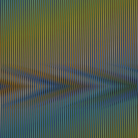 Carlos Cruz-Diez Kamarata portfolio of 10 lithographs with dynamic, colorful patterns of parallel lines creating optical effects.