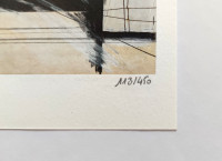 Javacheff CHRISTO | Pont Neuf Wrapped | Lithograph available for sale on composition gallery Javacheff CHRISTO | Pont Neuf Wrapped | Lithograph available for sale on composition gallery
