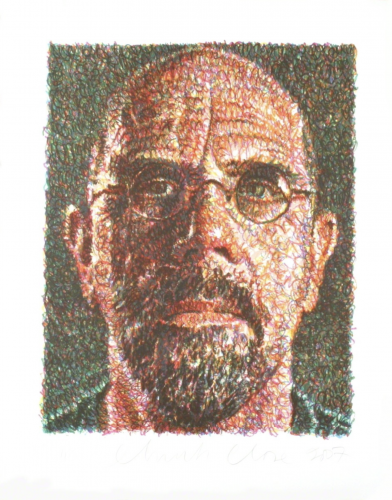 Chuck CLOSE | Self Portrait (Lincoln Center) | Screen-print 