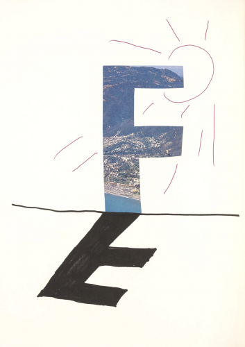 David Hockney Hockney's Alphabet book with colorful letter illustrations and text essays, signed by Hockney and Stephen Spender