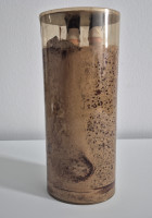 Dieter Roth Untitled Puppe in Schokolade sculpture with doll encased in aged chocolate cylinder