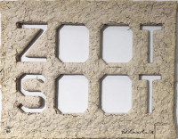 Ed RUSCHA | Zoot Soot | Mixed Media available for sale on composition gallery