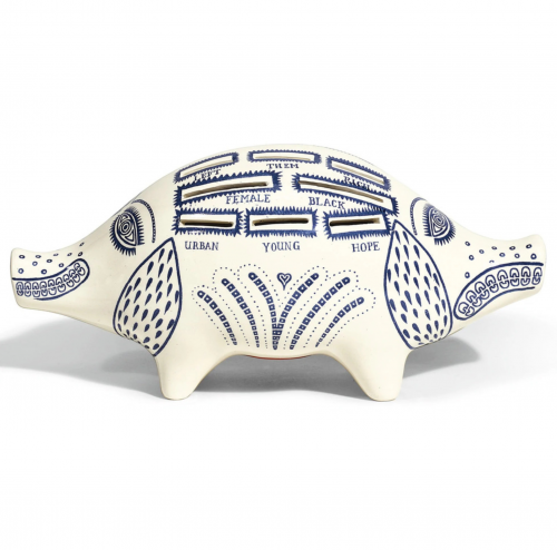 Grayson PERRY | Piggy Bank | Ceramic available for sale on composition gallery