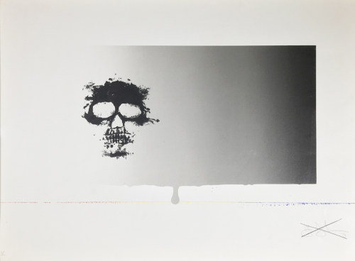 Jasper JOHNS | Untitled (Skull) | Screen-print  available for sale on composition gallery