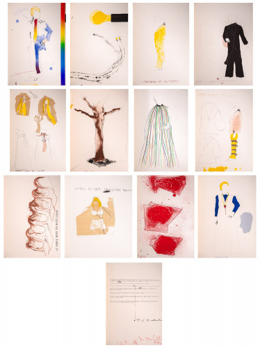Jim Dine The Picture of Dorian Gray lithograph series with symbolic colorful portraits and abstract forms, portfolio edition of 200. Jim Dine The Picture of Dorian Gray lithograph series with symbolic colorful portraits and abstract forms, portfolio edition of 200.