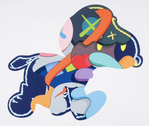  KAWS | Stay Steady | Screen-print  available for sale on composition gallery