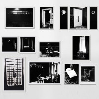 Robert Longo The Freud Cycle set of 13 black-and-white pigment prints showing Freud’s Vienna apartment in dramatic lighting.  