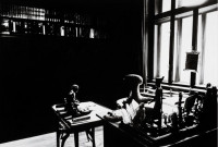 Robert Longo The Freud Cycle set of 13 black-and-white pigment prints showing Freud’s Vienna apartment in dramatic lighting.  