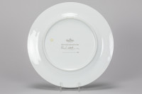 Roy Lichtenstein Rosenthal Plate 2 ceramic plate with bold yellow, blue, and dot pattern in Pop Art style