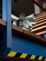 Ai Weiwei To Be Looked At CNC-cut aluminium sculpture of CCTV cameras arranged in radial pattern on a wall mount. Ask ChatGPT Ai Weiwei To Be Looked At CNC-cut aluminium sculpture of CCTV cameras arranged in radial pattern on a wall mount. Ask ChatGPT