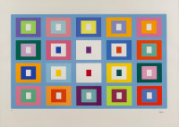 Yaacov AGAM | Composition | Screen-print  available for sale on composition gallery