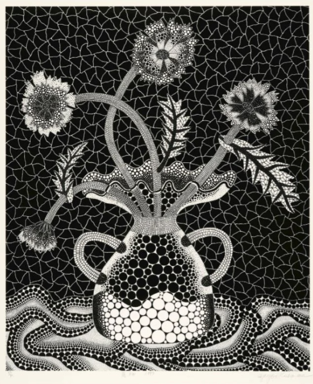 Yayoi Kusama | Flowers FW 1993 Colour Silkscreen