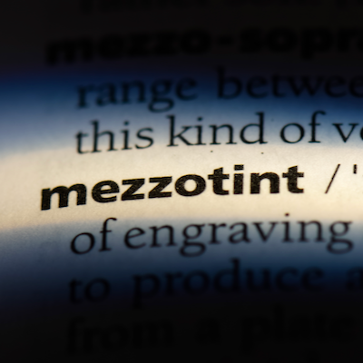 Wat is mezzotint? 