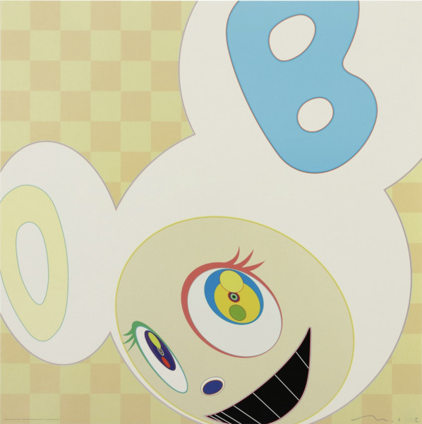Artwork © Takashi Murakami - White Reverse Dob, 2006