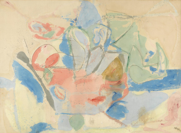 Mountains and Sea, 1952 / Image © Helen Frankenthaler Foundation, Inc. 