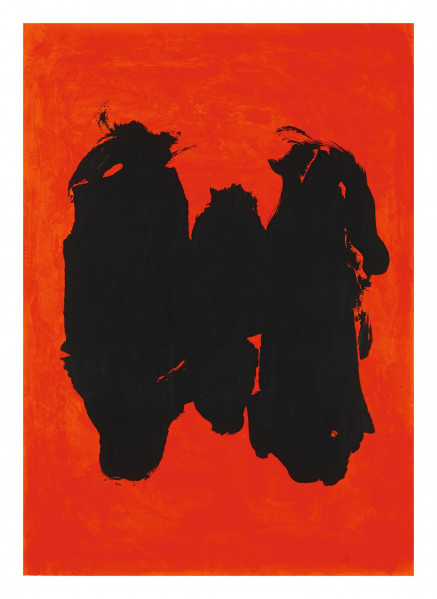 Artwork © Robert Motherwell - Three Figures, 1989