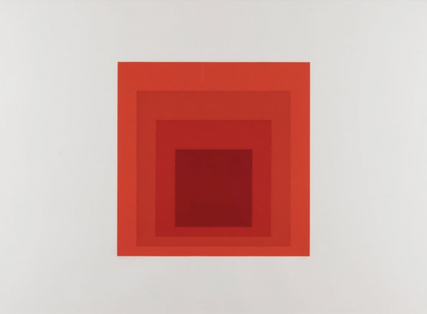 Artwork © Josef Albers - JHM-I - 1973
