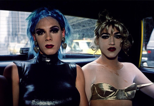  Artwork ©  Nan Goldin - Misty and Jimmy Paulette in a taxi, NYC , 1991