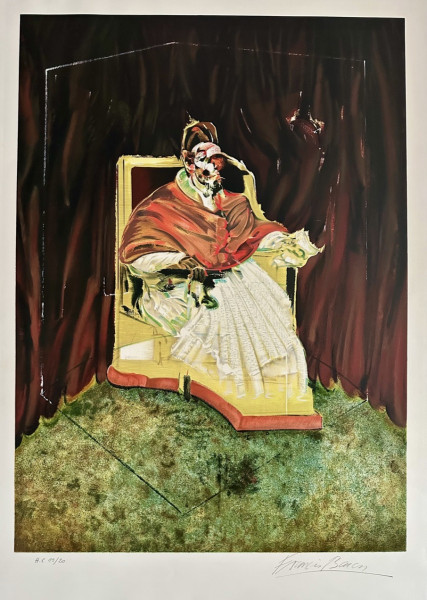 Artwork © Francis Bacon - Study for Portrait of Pope Innocent X after Velasquez, 1989
