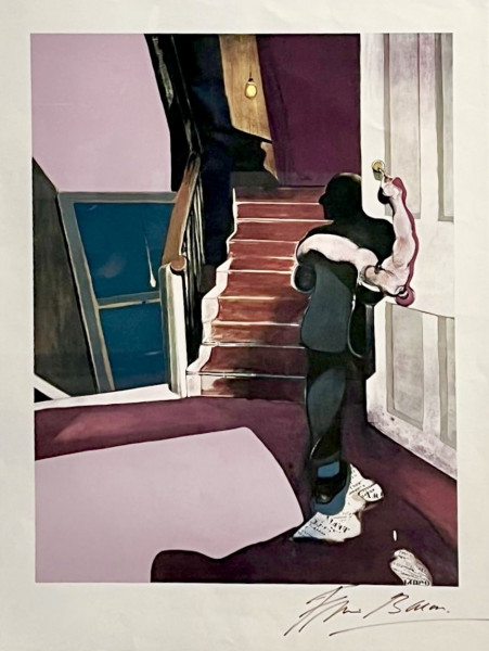 Artwork © Francis Bacon - In memory of George Dyer, 1976