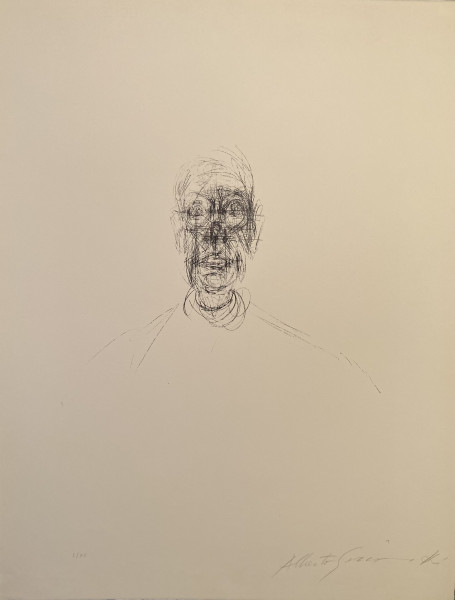 Artwork © Alberto Giacometti - Tête d'homme III, 1964
