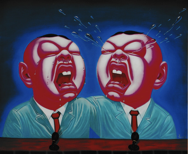 Artwork © Yin Jun - Crying Series - Brothers, 2013
