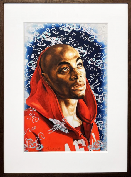 Artwork © Kehinde Wiley - Sophie Arnould Study II, 2016