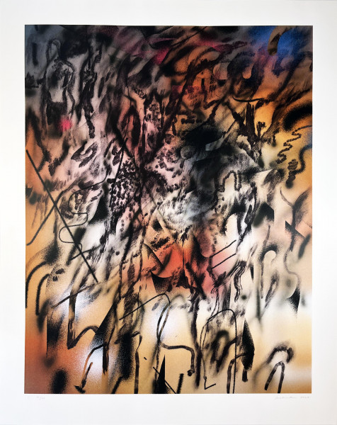 Artwork © Julie Mehretu - Corner of Lake and Minnehaha, 2022