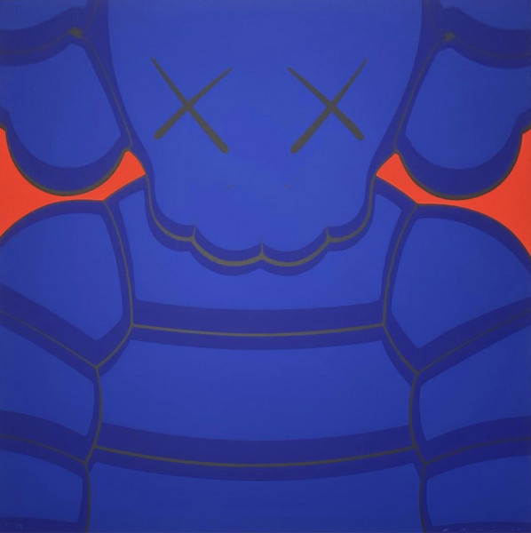 Artwork © KAWS - What Party - Blue, 2020