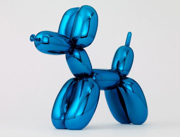 Artwork © Jeff Koons - Balloon Dog (Blue), 2021