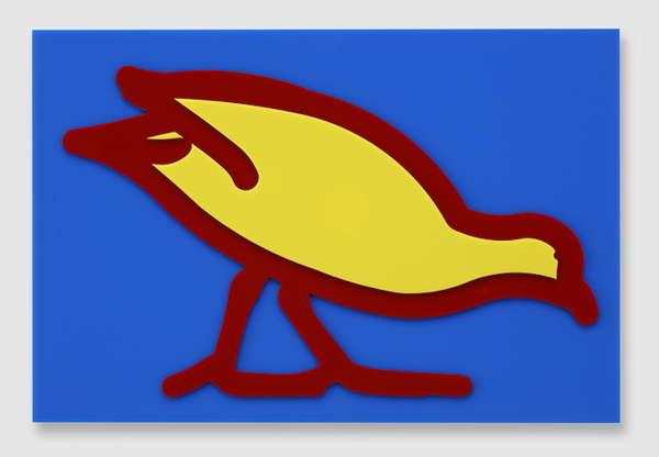 Artwork © Julian Opie - Swamp Hen (from Small Birds), 2021