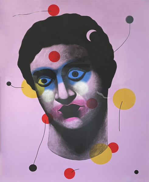 Artwork ©  Nicolas Party - Portrait for RXArt Children's Hospital Commission, 2019