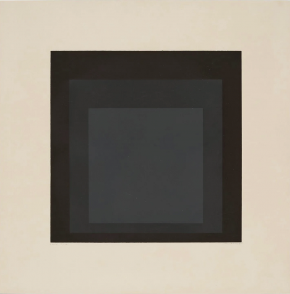 Josef Albers - Late, from Soft Edge-Hard Edge, 1965