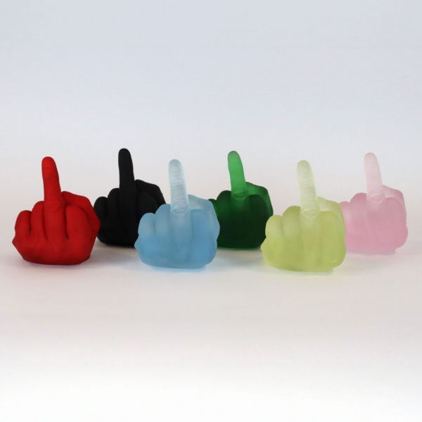 Artwork © Ai Weiwei - Study of Perspective in Glass (set of 6), 2020