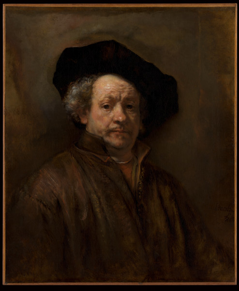 Rembrandt (Rembrandt van Rijn) - Self-Portrait, 1660